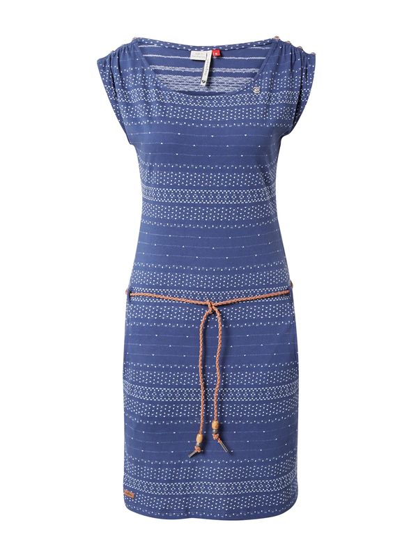 Ragwear Ragwear Лятна рокля 'Chego'  нейви синьо / светлокафяво / бяло