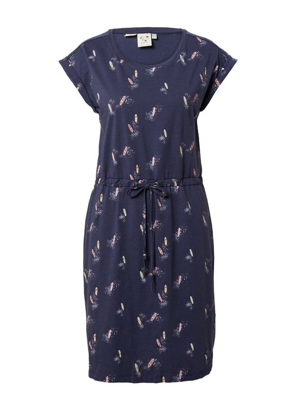 Ragwear Ragwear Лятна рокля 'Mallory'  бежово / нейви синьо / оранжево / бледорозово