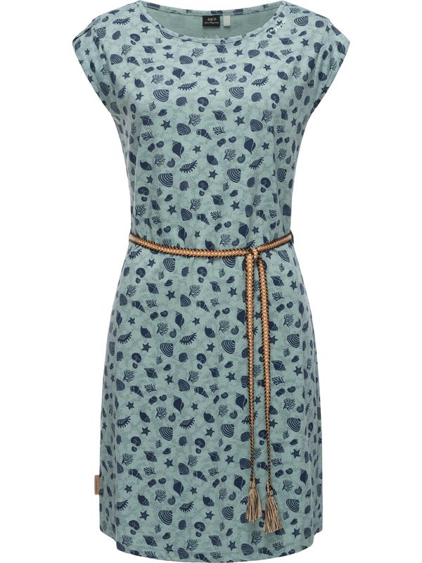 Ragwear Ragwear Лятна рокля 'Manndy'  морскосиньо / тюркоазен / светлокафяво / бяло