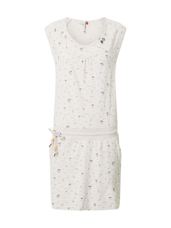 Ragwear Ragwear Лятна рокля 'Penelope'  бежово / нейви синьо / бледорозово