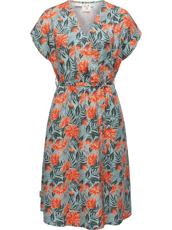 Ragwear Ragwear Лятна рокля 'Selyma'  зелено / елхово зелено / оранжево