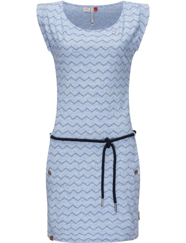 Ragwear Ragwear Лятна рокля 'Tag Chevron'  светлосиньо / тъмносиньо