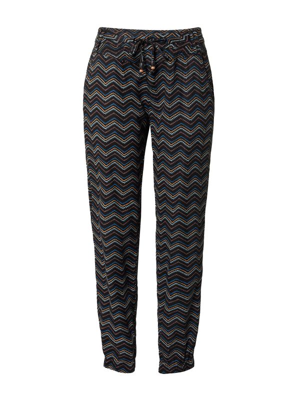 Ragwear Ragwear Панталон 'TALIN CHEVRON'  лазурно синьо / оранжево / светлорозово / черно