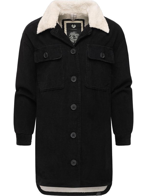 Ragwear Ragwear Преходно яке 'Kyoka'  черно / бял памук