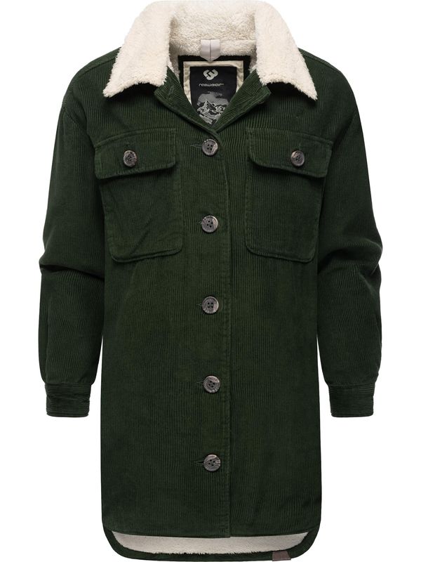 Ragwear Ragwear Преходно яке 'Kyoka'  маслина / бял памук