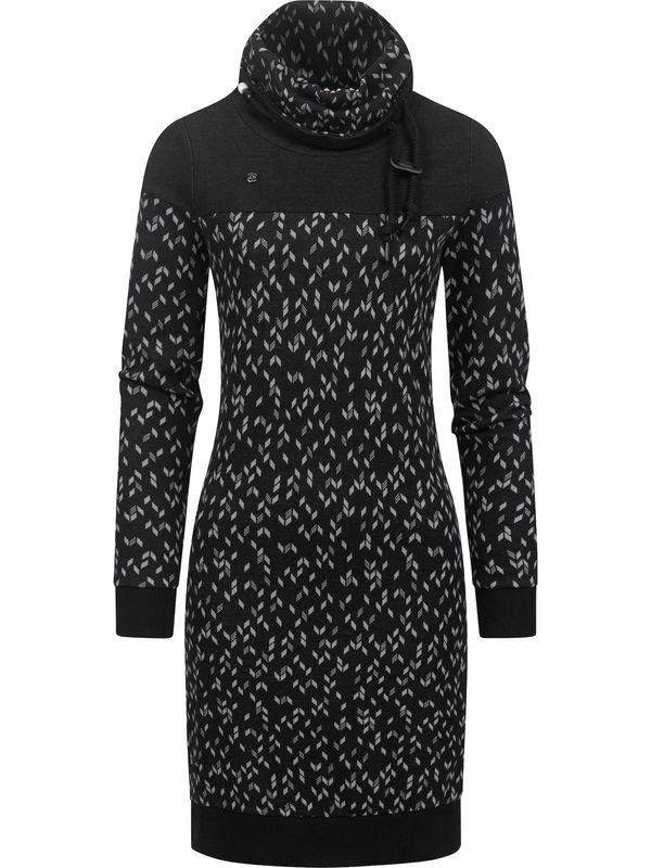 Ragwear Ragwear Рокля 'Chloe'  светлосиво / черно