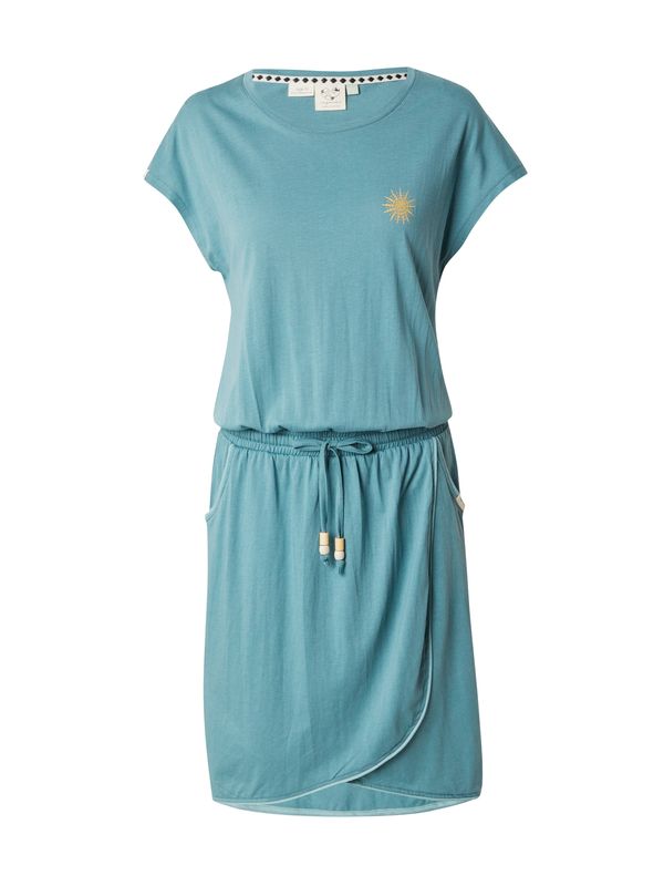 Ragwear Ragwear Рокля 'MAIYLA'  аквамарин / златистожълто