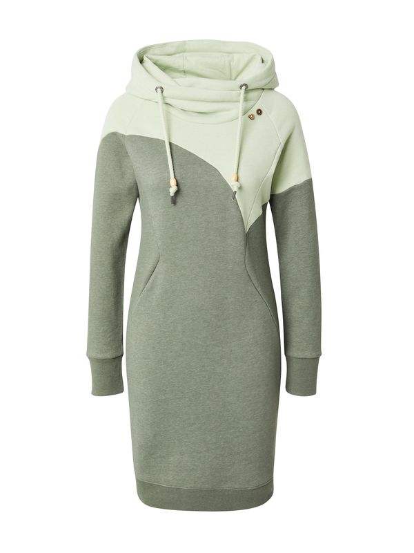 Ragwear Ragwear Рокля 'MARISHKA'  пастелно зелено / зелен меланж