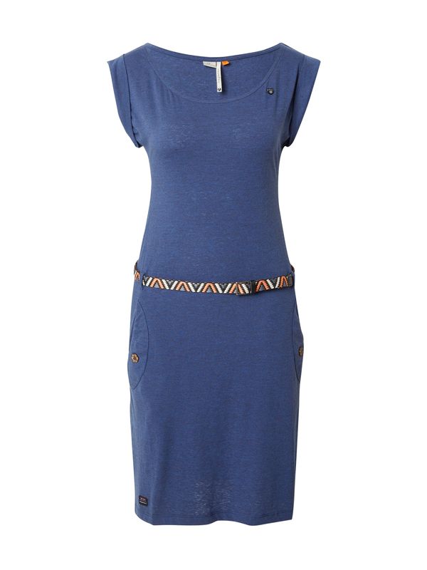 Ragwear Ragwear Рокля 'TAGG'  морскосиньо / оранжево / черно / бяло