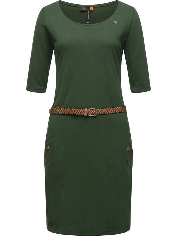 Ragwear Ragwear Рокля 'Tannya'  кафяво / тъмнозелено
