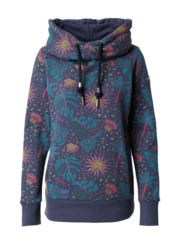 Ragwear Ragwear Суичър 'GRIPY'  нейви синьо / жълто / петрол / розово