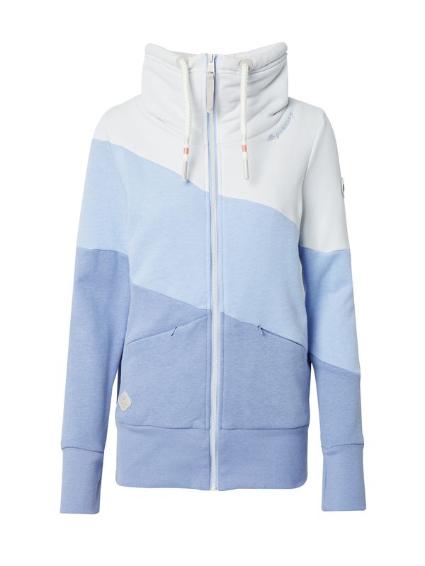 Ragwear Ragwear Суичъри с качулка 'RUMIKA'  гълъбово синьо / светлосиньо / бяло