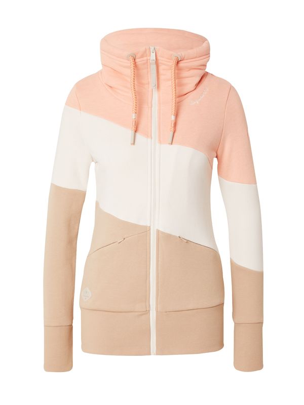 Ragwear Ragwear Суичъри с качулка 'RUMIKA'  камел / праскова / естествено бяло