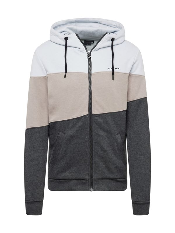 Ragwear Ragwear Суичъри с качулка 'TRIEN'  светлокафяво / антрацитно черно / светлосиво