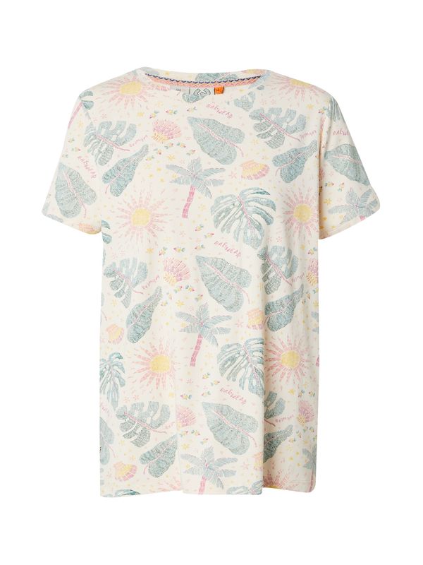 Ragwear Ragwear Тениска 'ADORI'  бежово / жълто / тъмнозелено / розово