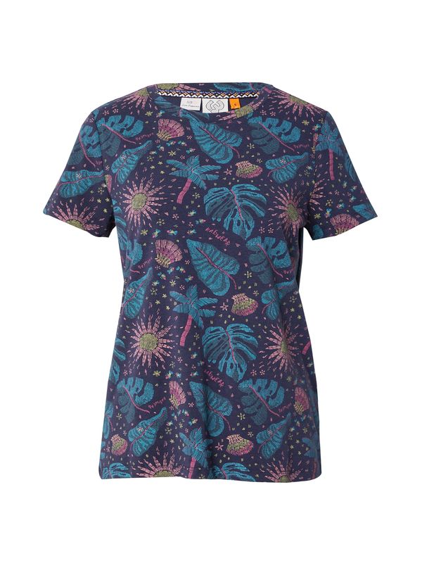 Ragwear Ragwear Тениска 'ADORI'  нейви синьо / петрол / светлозелено / розово