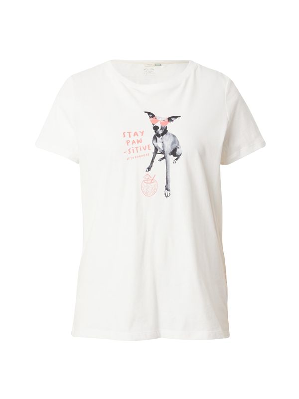 Ragwear Ragwear Тениска 'ADORI'  сиво / питая / черно / мръсно бяло