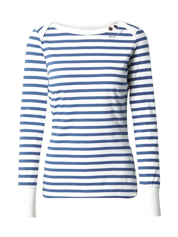 Ragwear Ragwear Тениска 'AGATTKA MARINA'  синьо / мръсно бяло