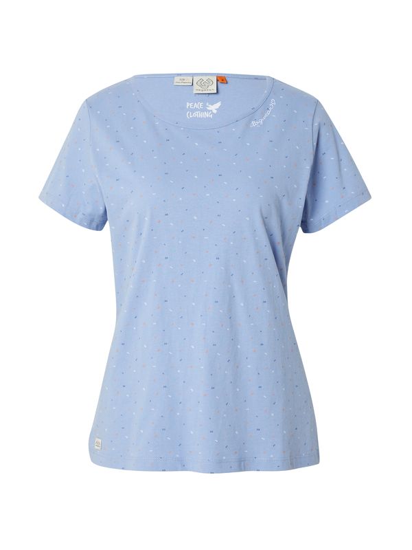 Ragwear Ragwear Тениска 'MINTT DASH'  синя тинтява / светлосиньо / светлооранжево / бяло