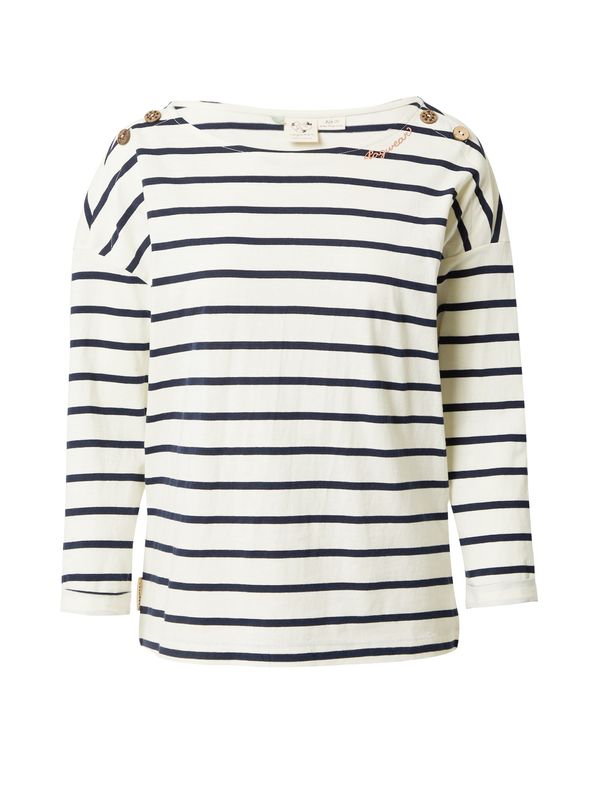 Ragwear Ragwear Тениска 'TAVVI'  нейви синьо / мръсно бяло