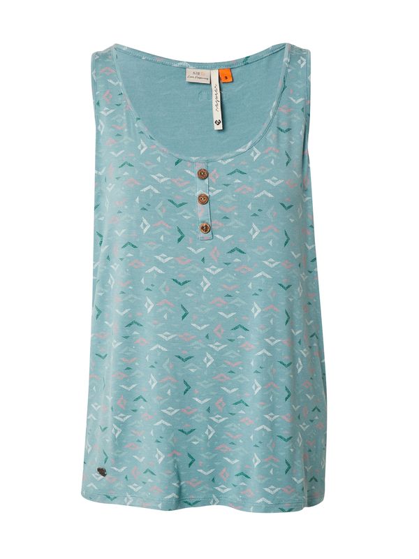 Ragwear Ragwear Топ 'PINNA'  циан / бледорозово / бяло
