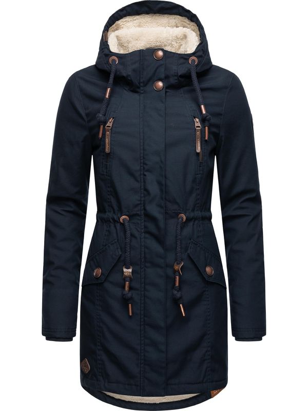 Ragwear Ragwear Зимна парка 'Elsie'  синьо / нейви синьо / бяло