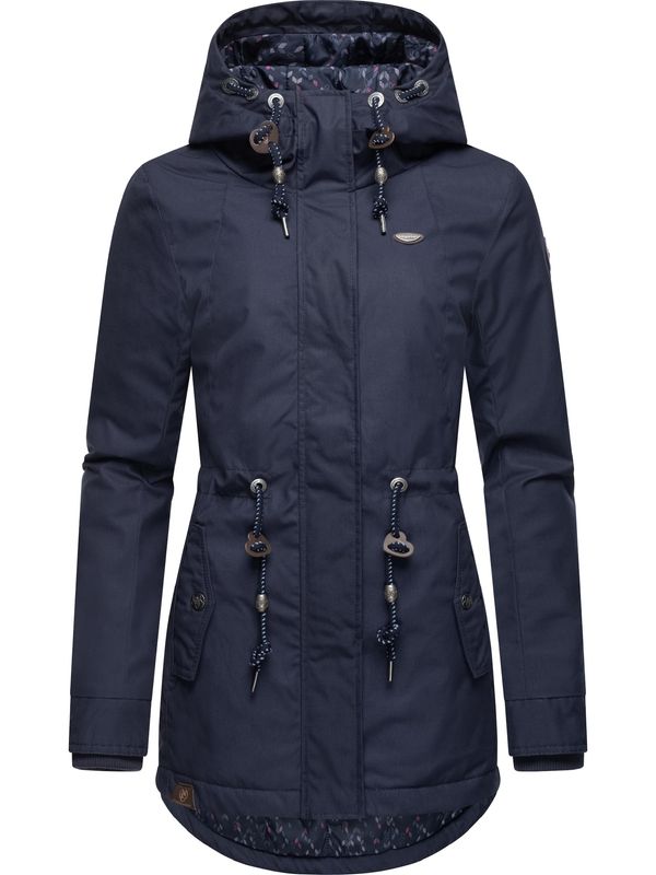 Ragwear Ragwear Зимно яке 'Monadis'  нейви синьо / кафяво / черно / бяло
