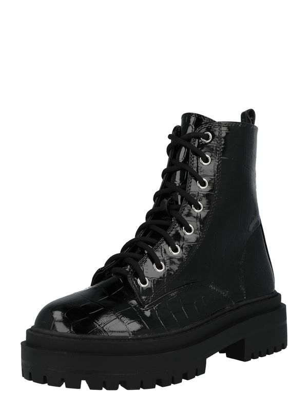 Raid Raid Ниски ботуши с връзки 'OBEY'  черно