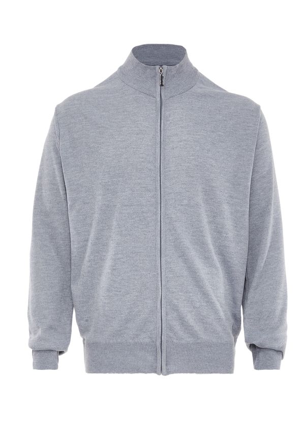 RAIDO RAIDO Плетена жилетка  светлосиво