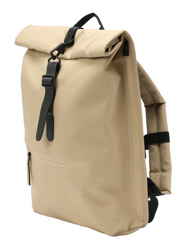 RAINS RAINS Раница  цвят "пясък" / черно