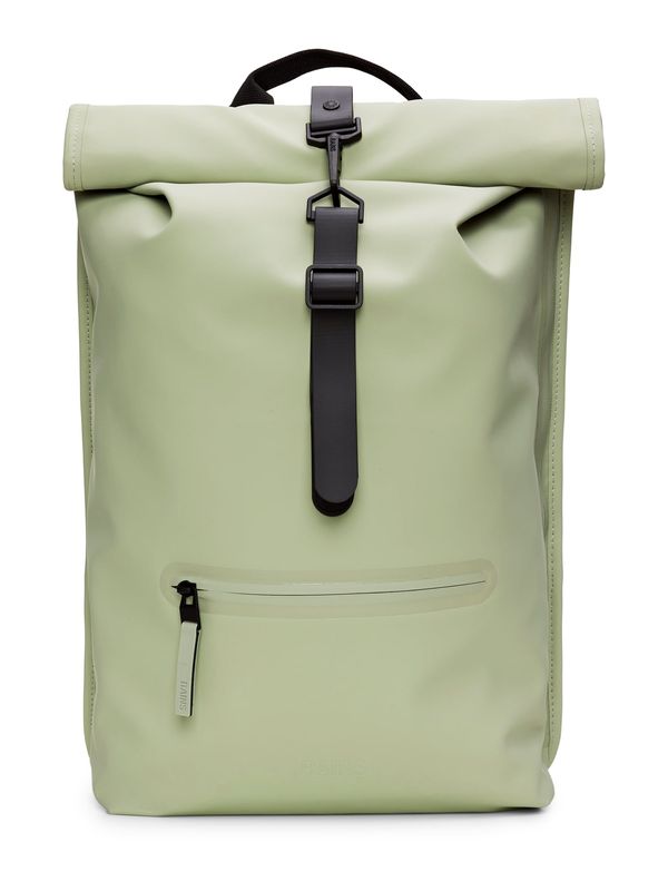 RAINS RAINS Раница  пастелно зелено / черно