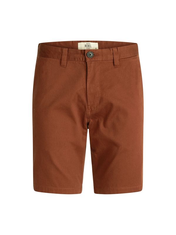 Redefined Rebel Redefined Rebel Панталон Chino 'Ethan'  кафяво