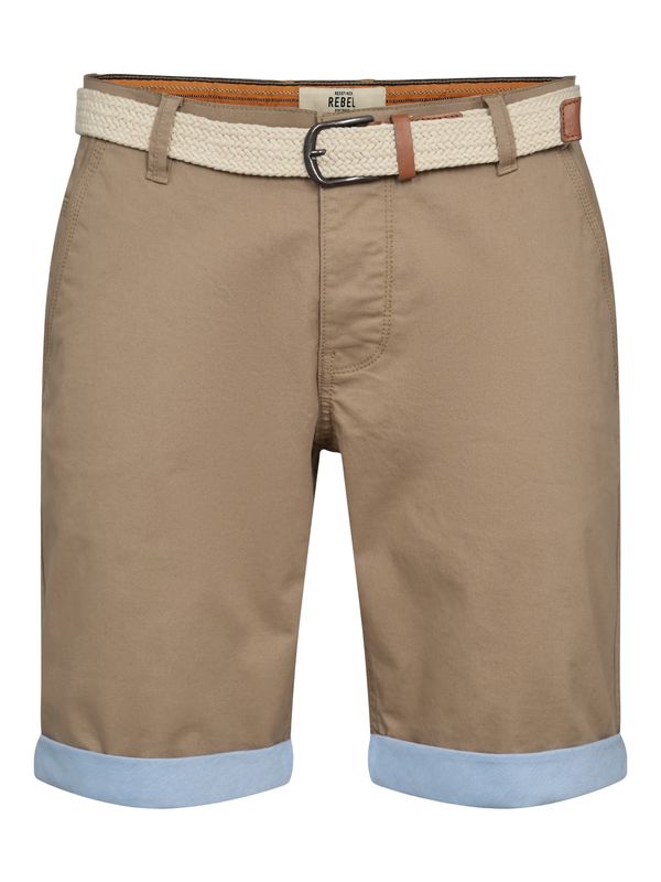 Redefined Rebel Redefined Rebel Панталон Chino 'Myles'  бежово / синьо