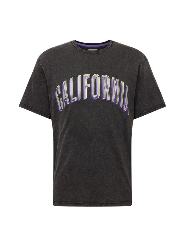 Redefined Rebel Redefined Rebel Тениска 'Peyton'  ябълка / тъмнолилаво / черно