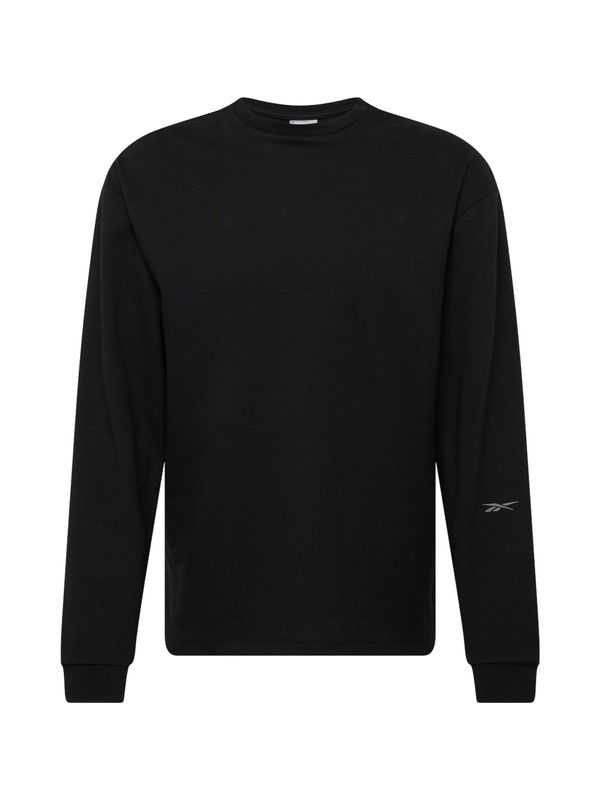 Reebok Reebok Функционална тениска 'ACTIV COLL'  сиво / черно