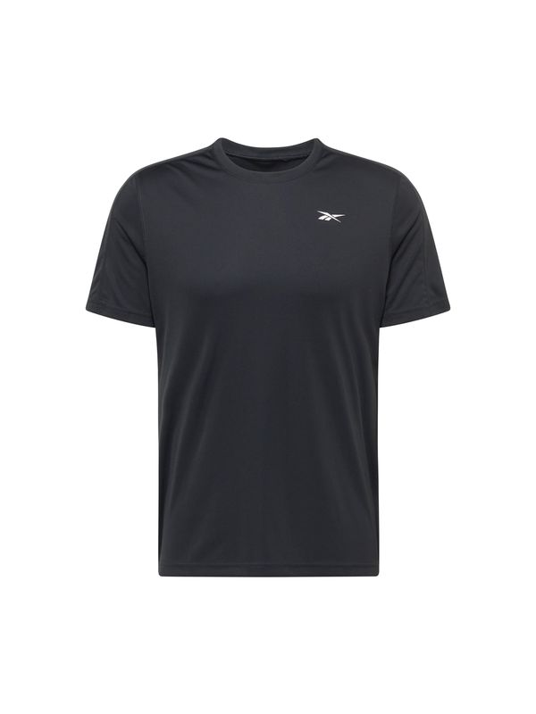 Reebok Reebok Функционална тениска  черно / бяло