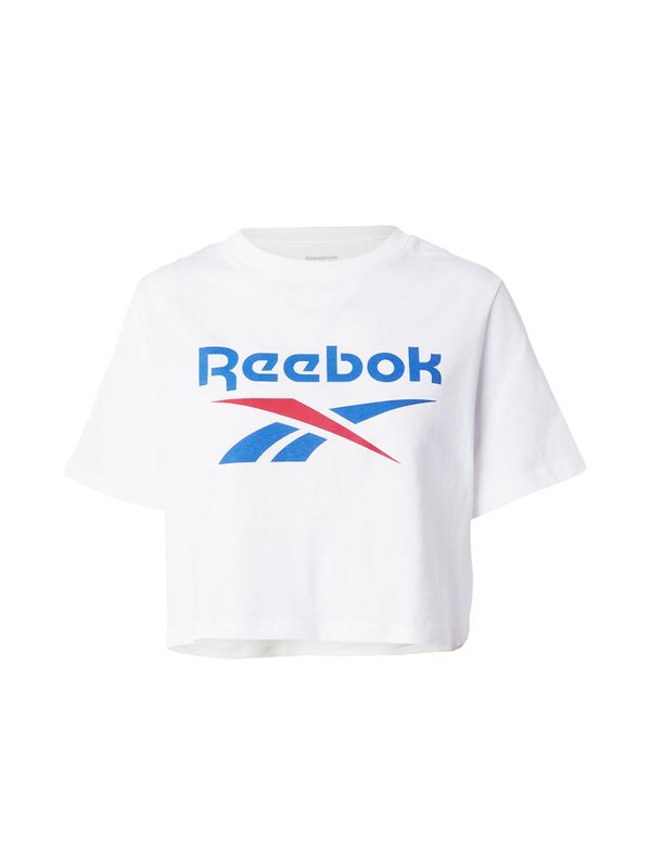 Reebok Reebok Функционална тениска  кралско синьо / червено / бяло