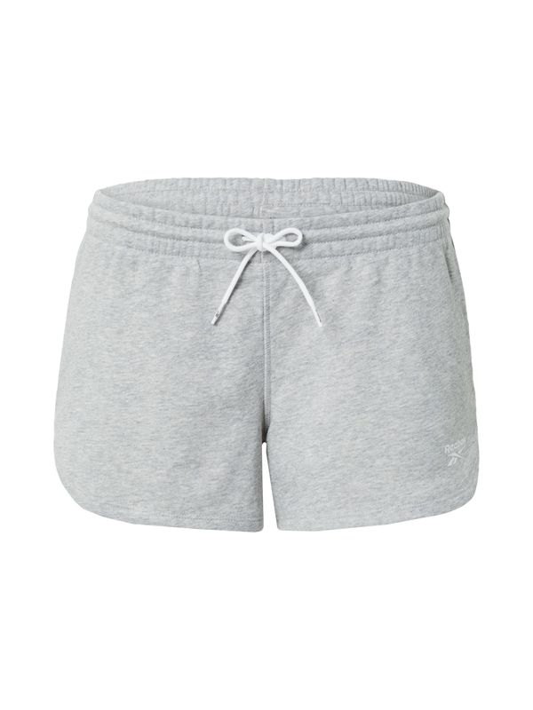 Reebok Reebok Панталон  сив меланж / бяло