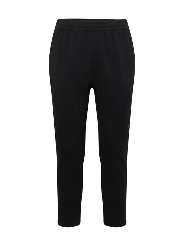 Reebok Reebok Спортен панталон 'ACTIV COLL DREAMBLEND'  сребърно сиво / черно