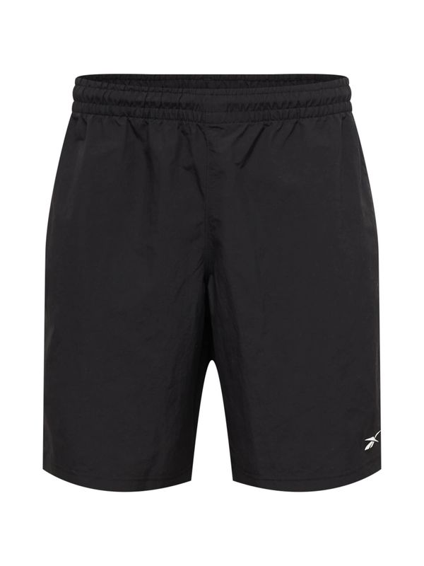 Reebok Reebok Спортен панталон  черно / бяло