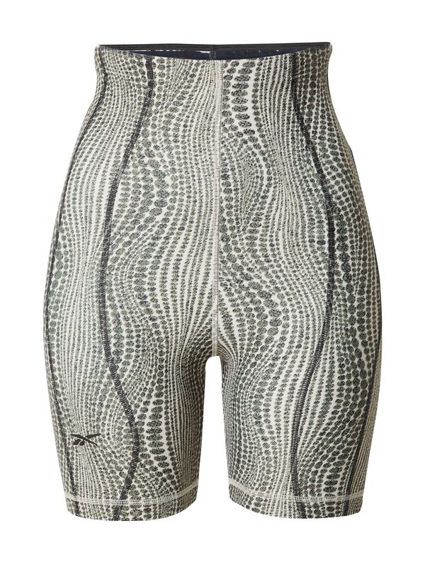 Reebok Reebok Спортен панталон  цвят "пясък" / елхово зелено