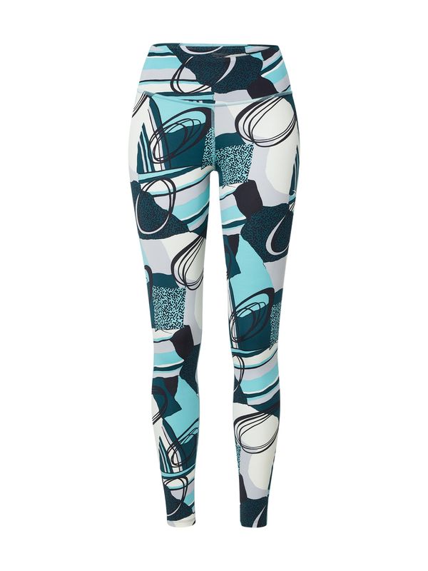 Reebok Reebok Спортен панталон 'Lux Perform'  тюркоазен / светлосиво / петрол