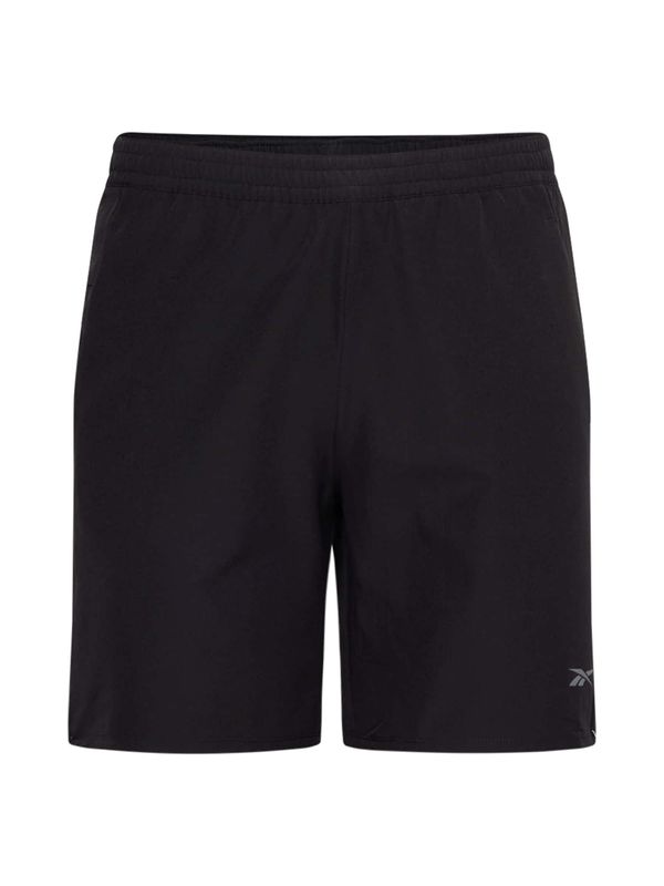 Reebok Reebok Спортен панталон 'STRENGTH'  сиво / черно