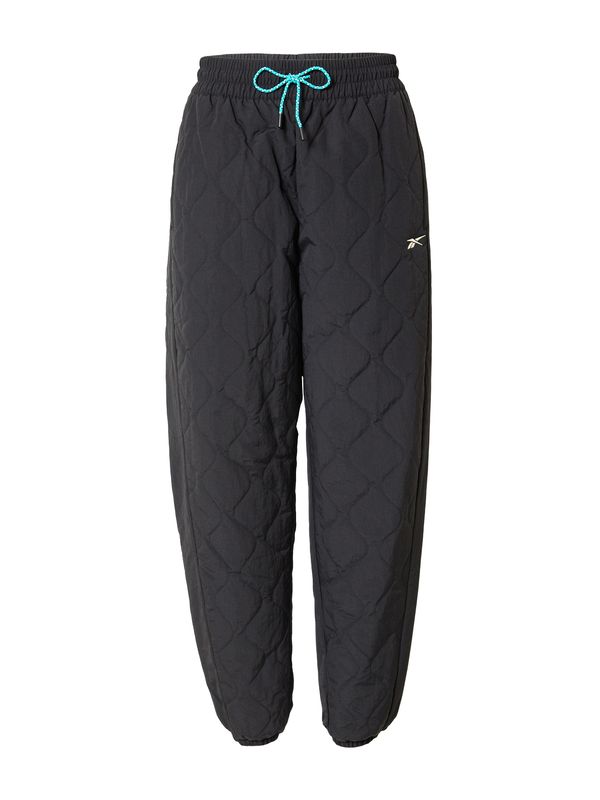 Reebok Reebok Спортен панталон  светлобежово / аквамарин / черно