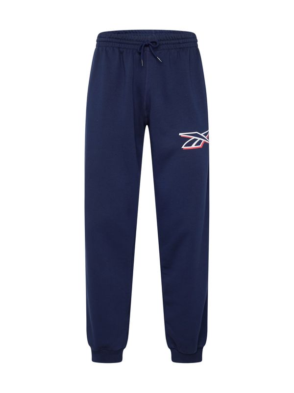 Reebok Reebok Спортен панталон  тъмносиньо / пъпеш / бяло