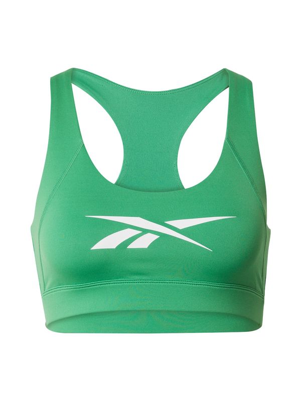 Reebok Reebok Спортен сутиен 'ID TRAIN'  тревнозелено / мръсно бяло