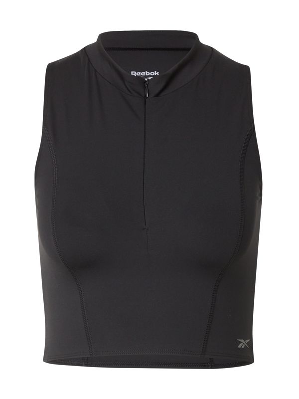 Reebok Reebok Спортен топ  черно / бяло