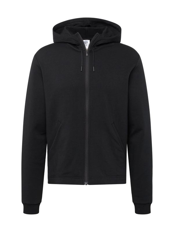 Reebok Reebok Спортна жилетка с качулка 'ACTIV COLL DREAMBLEND'  черно