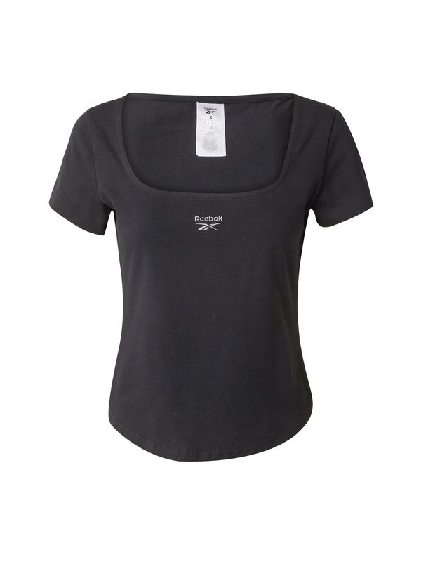 Reebok Reebok Тениска  сиво / черно