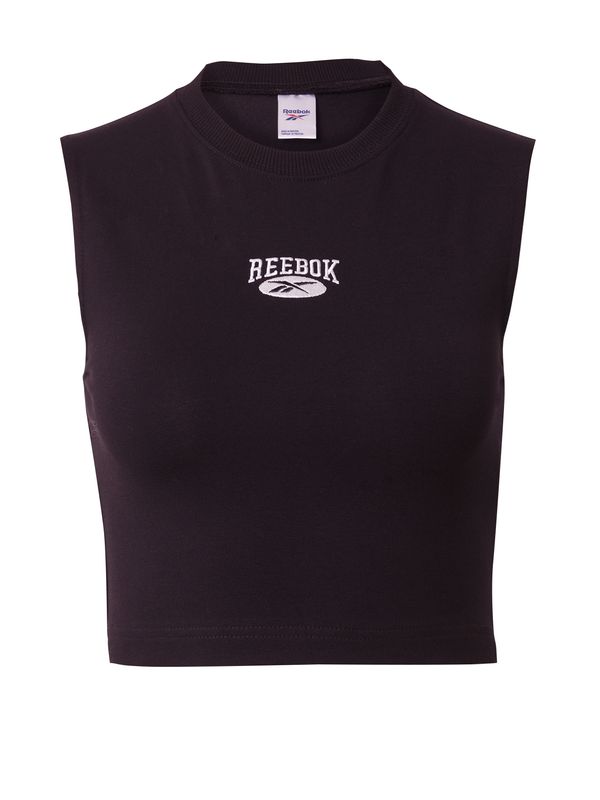Reebok Reebok Топ  черно / бяло